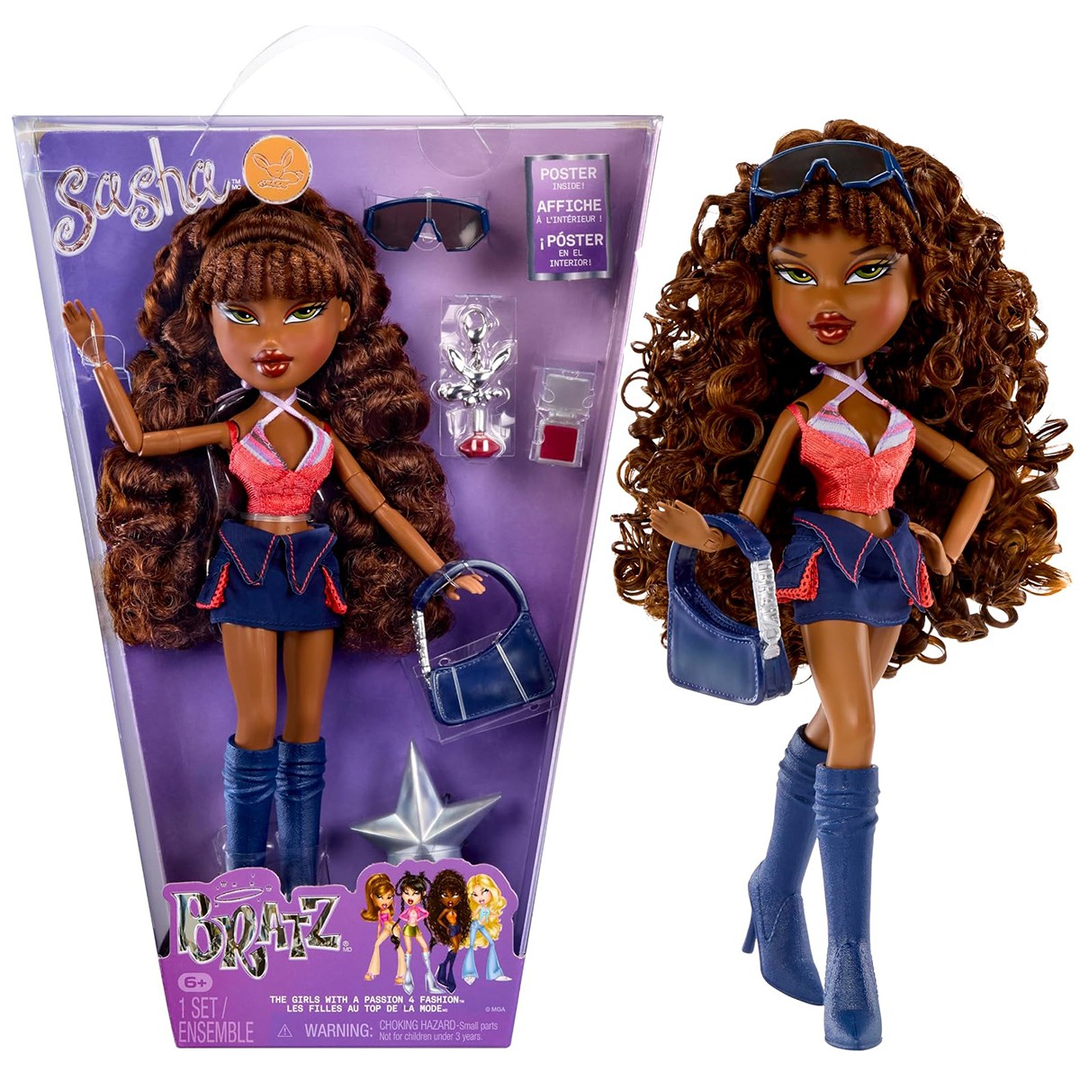 2495грн+15% дисконт Арт.596097Лялька Bratz серії 2001 Reimagined — Саша