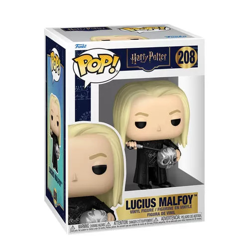 945грн+15%дисконт Арт.93403 Ігрова фігурка Funko POP! серії Гаррі Поттер - Луціус Мелфой з маскою Смертежера
